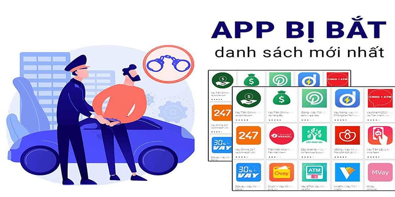 Những app vay tiền bị bắt mới nhất - Home Đồng