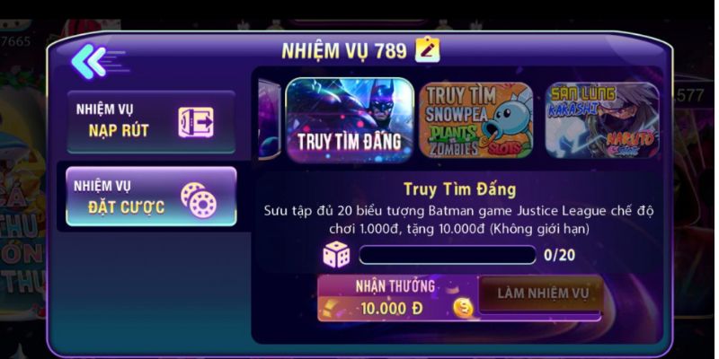 Khuyến mãi hấp dẫn tại 789 Club game bài đổi thưởng