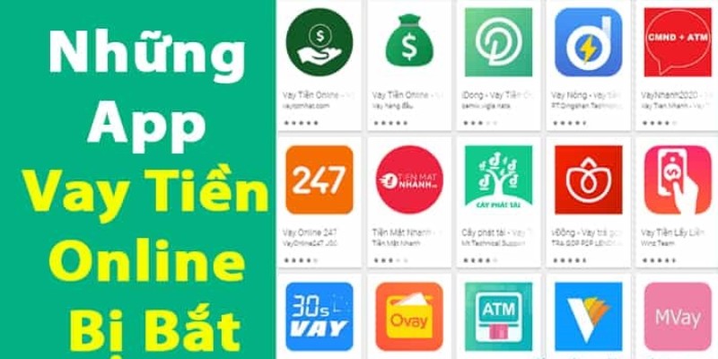 App vay tiền bị bắt ATM Online vi phạm quy định pháp luật