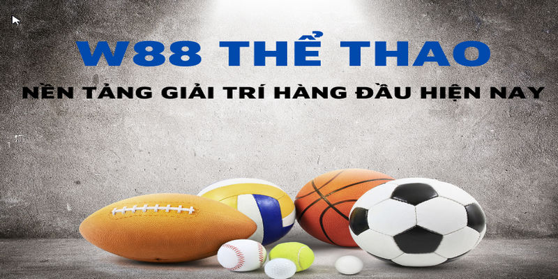 Thể thao w88 mang đến những phút giây giải trí thăng hoa trong mỗi trận đấu