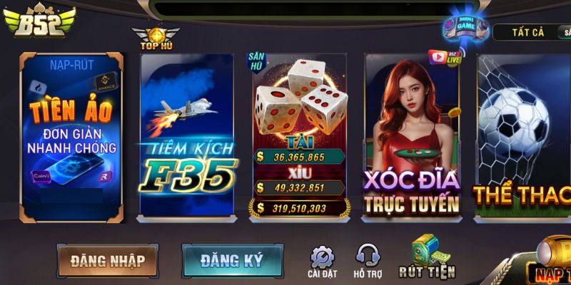 Tìm hiểu về B52 game đổi thưởng uy tín 